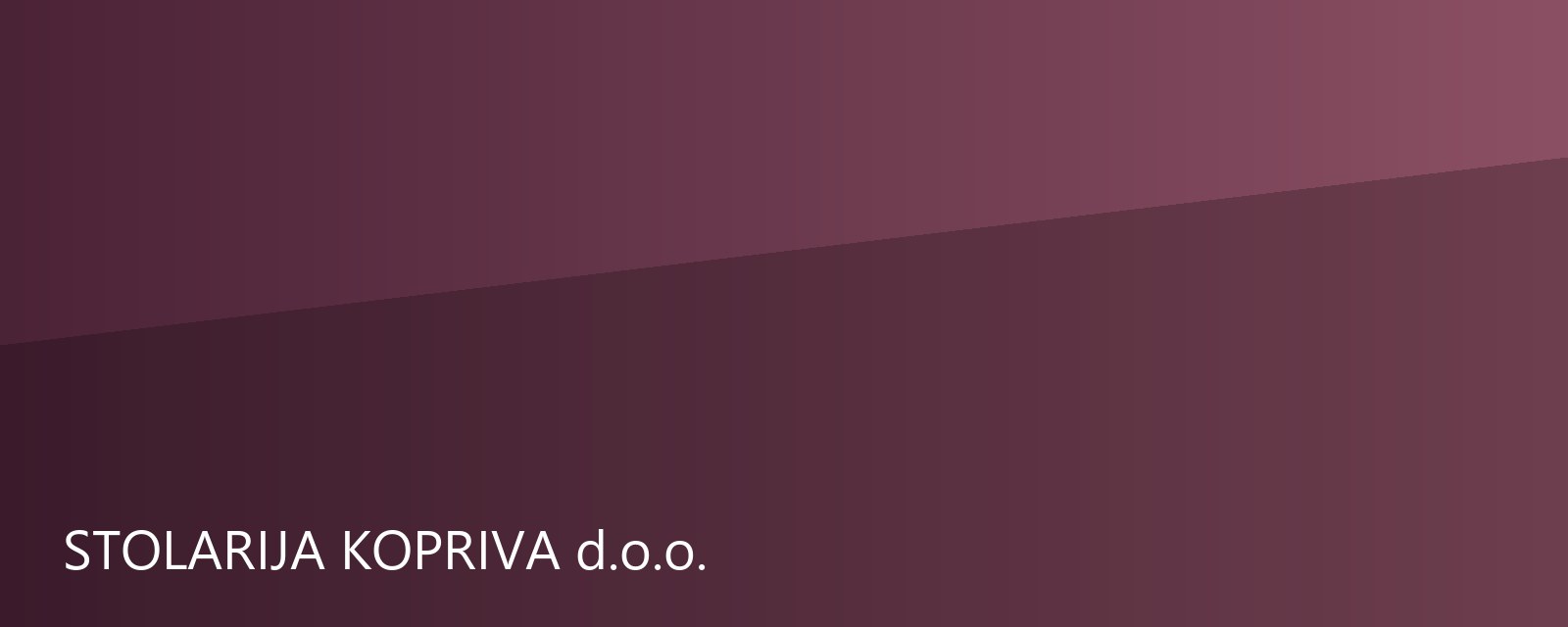 STOLARIJA KOPRIVA d.o.o.