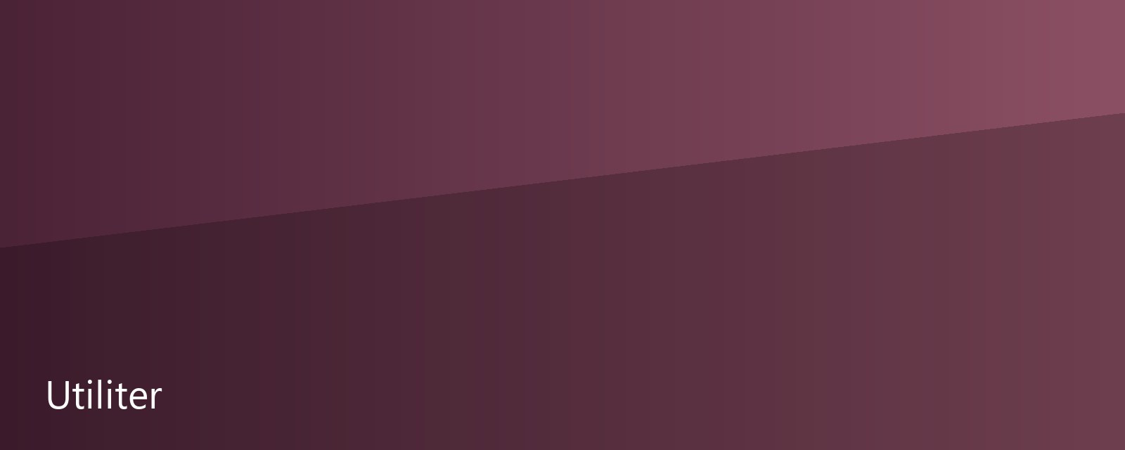 Utiliter